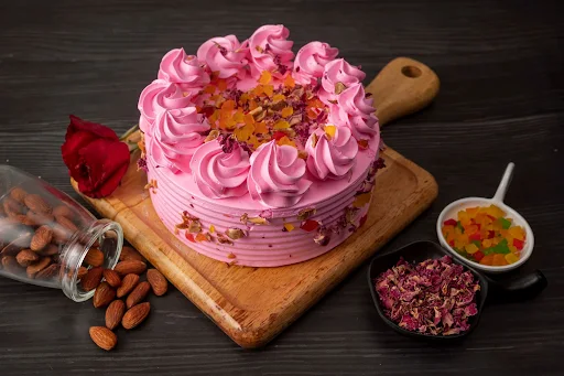 Rose Falooda Cake