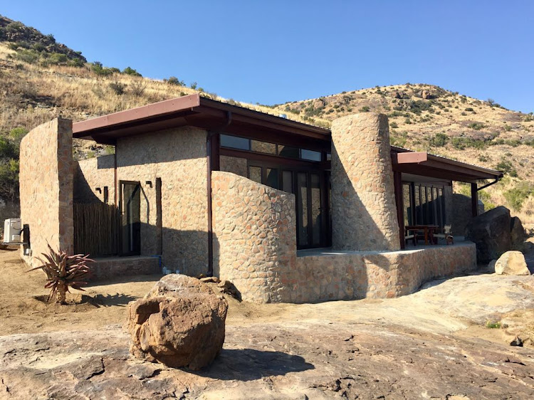 The new rock chalets at the Mountain Zebra National Park outside Cradock. Bookings open in September.