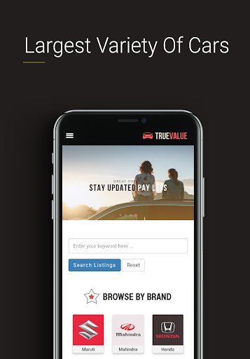 Screenshot TrueValue Car Bazar