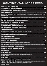 Hungama cafe lounge menu 7