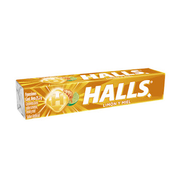 Menta Halls Limón Y Miel x 9 und  