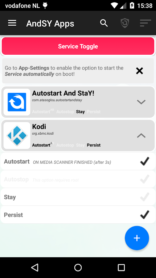 Autostart Apps