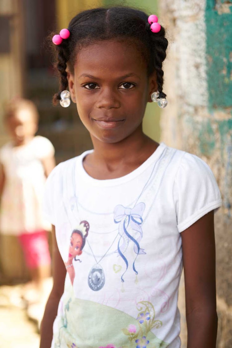 Young girl in the Dominican Republic.