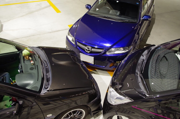 アルトワークスの洗車コラボ・撮影会の為にスタンドはしごに関するカスタム事例の投稿画像5枚目