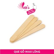 Que Gỗ Wax Lông, Que Đè Lưỡi