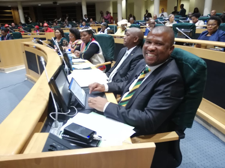 Oscar Mabuyane shortly after being sworn in as the new Eastern Cape premier 22 May 2019