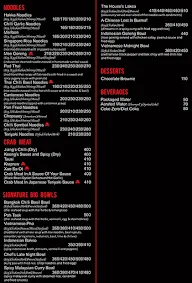 Asia House menu 4