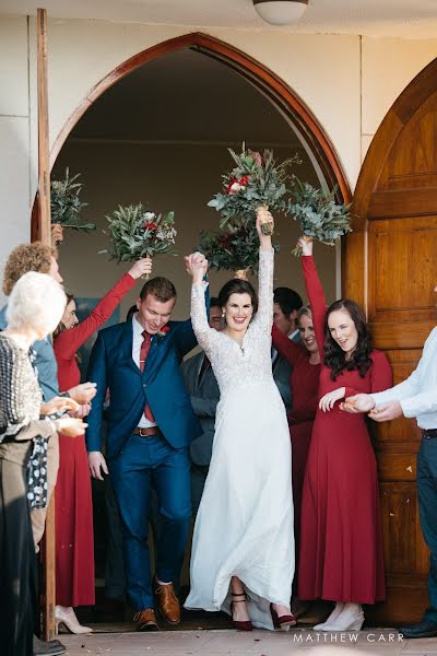 Fotógrafo de bodas Matthew Carr (matthewcarr). Foto del 31 de diciembre 2018