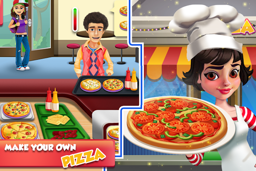 Pizza Maker Restaurant Cash Register: Cooking Game