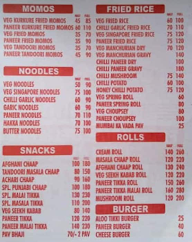 Guru Ji Fast Food menu 1