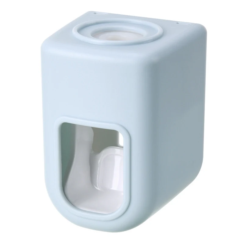 Wandmontage tandpastadispenser voor de badkamer, zonder boren, perfect voor studenten. Handig en efficiënt!