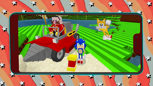 Screenshot Sonic Games Minecraft Mod