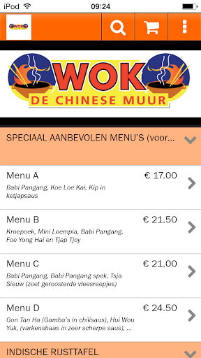 Wok de Chinese muur