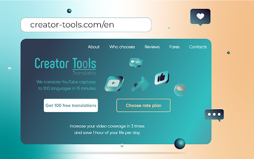 YouTube video localizer Creator Tools