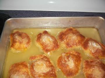 APPLE or PEACH DUMPLINGS