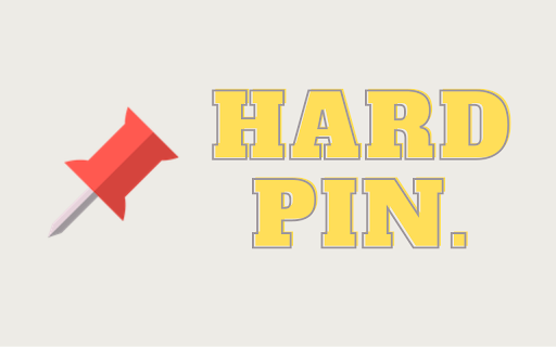 Hard Pin