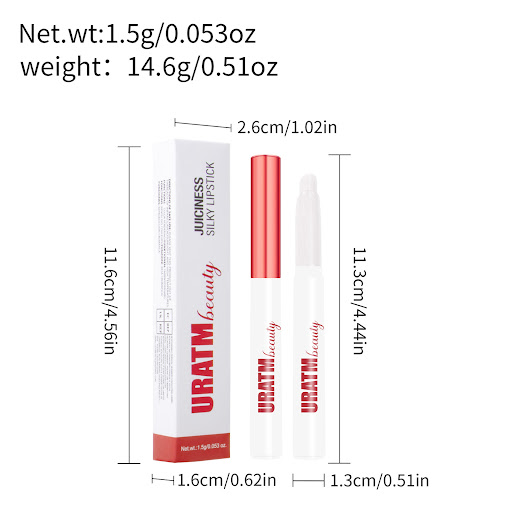 Title 1, Makeup Six-color Transparent Moisturizing Lipst...