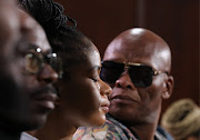 Dr Nandipha Magudumana and her fellow accused during a bail hearing in the Bloemfontein magistrate's court on May 3 2023. File photo.