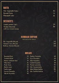 Dhaakad menu 4