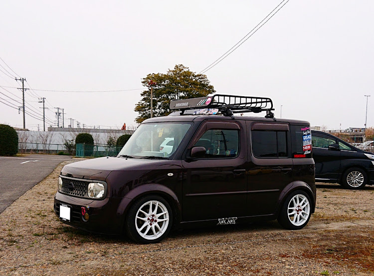 キューブのキューブ・キューブ Z11・日産・ナンバーフレーム・workに関するカスタム事例の投稿画像1枚目