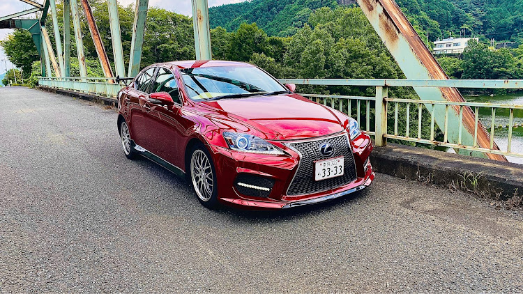 ISのアーッスすんごいこれ🤣・マイルドスピード・天理ダム・自然は最高の贅沢に関するカスタム事例の投稿画像2枚目