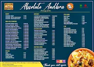 ABSOLUTE ANDHRA menu 1