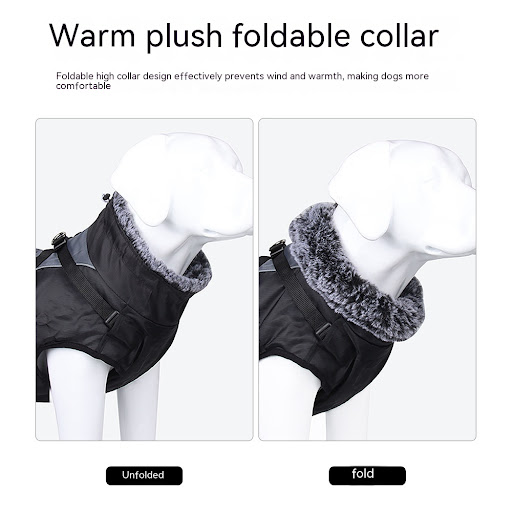 Title 4, Autumn and Winter Pet Warm Reflective Padded Co...