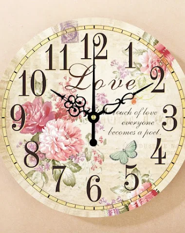 Simple and silent wall clock - 0