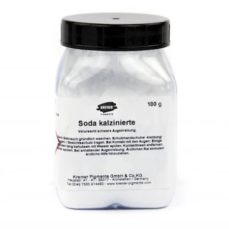 Kalcinerad soda 64062 Natriumkarbonat 100g