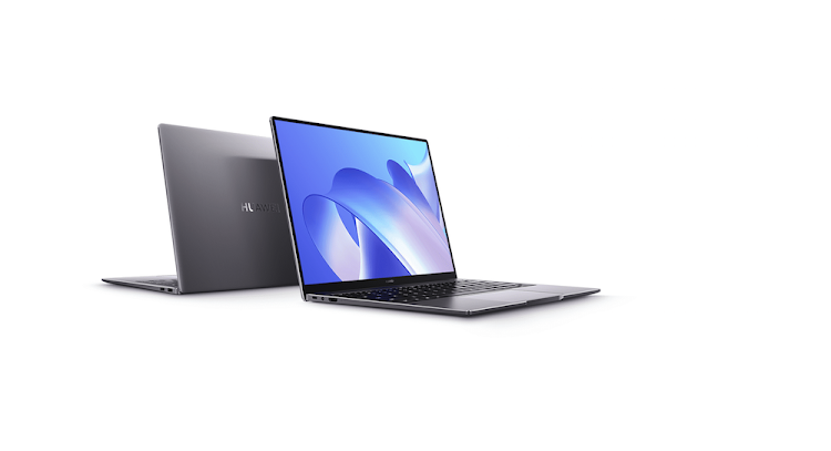 The lightweight MateBook 14 weighs 1.53kg and has a 56Wh battery, which will keep you going for more than a full workday.