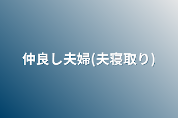 仲良し夫婦(夫寝取り)