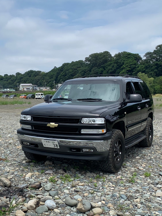 タホのシボレー・アメ車・河原走行・4WD・塗装完了に関するカスタム事例の投稿画像3枚目