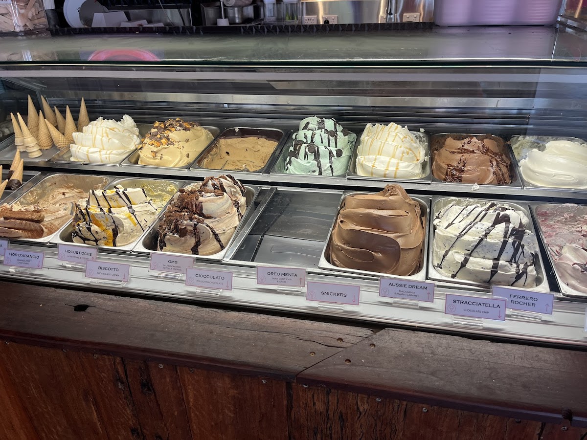 Gluten-Free at OTTIMO - Gelato & Coffee