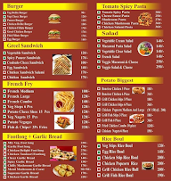 Hot Bites menu 1