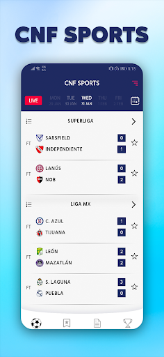 Screenshot CNF Sports Pro