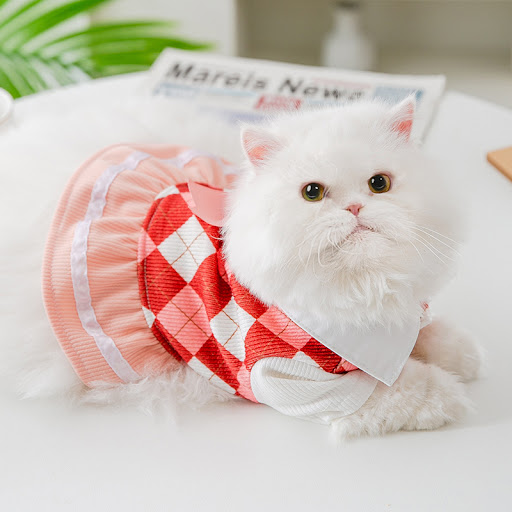 Title 4, Thin Fashionable Two-pod Pet Clothes. Stylish a...