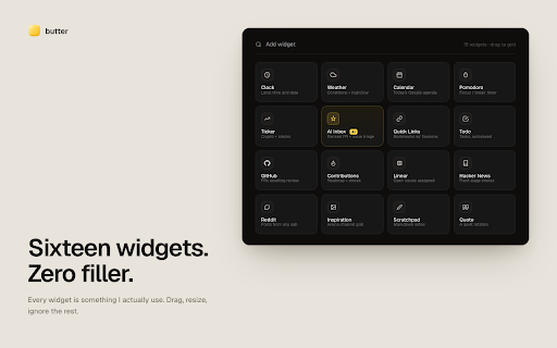 butter — buttery-smooth new tab screenshot 3