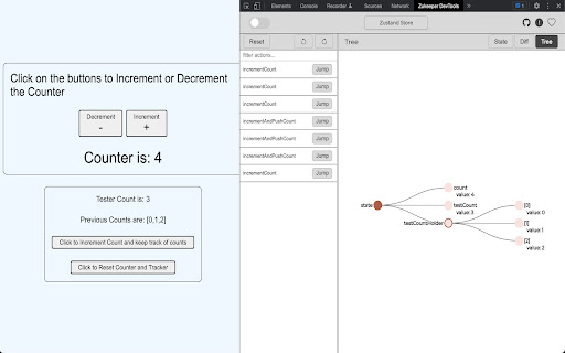 Zukeeper: Devtools for Zustand