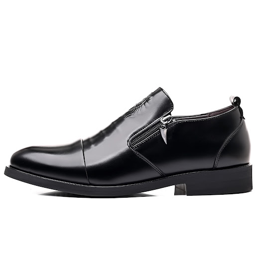 Title 28, Mens Three-Joint Casual Leather Shoes Comforta...