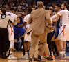 VIDEO: NBA-sterren trekken en duwen in Warriors-OKC