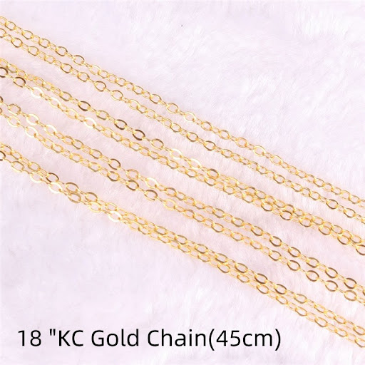 18KC Gold Chain 45cm