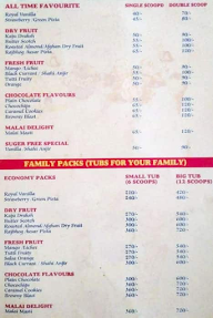 Amul Parlour menu 1