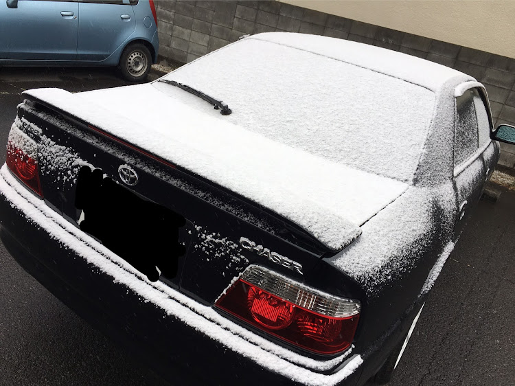 チェイサーの雪が積もった・雪に関するカスタム事例の投稿画像2枚目