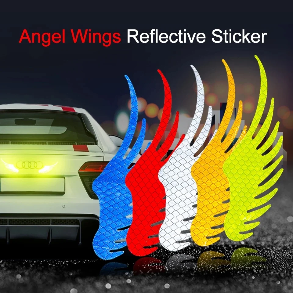 Title 2, Reflecterende auto sticker Engelen vleugels aut...
