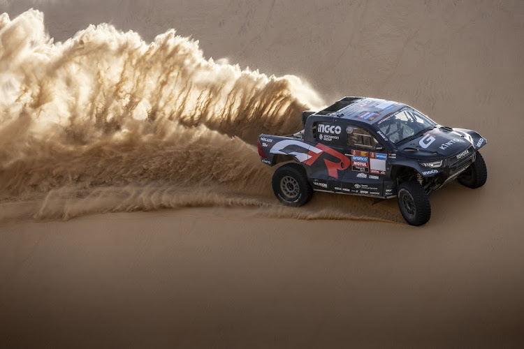 The Toyota Hilux has become a dominant force on the Dakar stages with new updates for the model competing in 2024. Picture: SUPPLIED