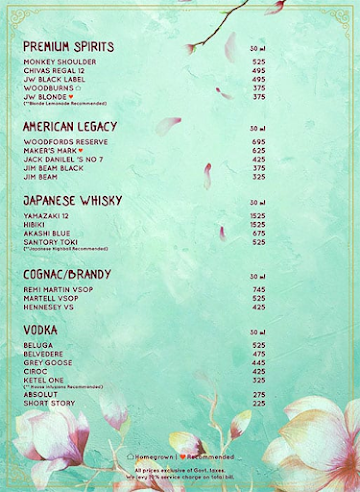 VietNom menu 