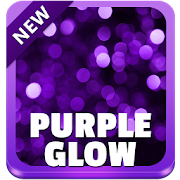 Purple Glow Keyboard  Icon