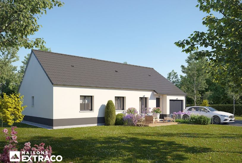  Vente Terrain + Maison - Terrain : 844m² - Maison : 92m² à Le Tilleul (76790) 