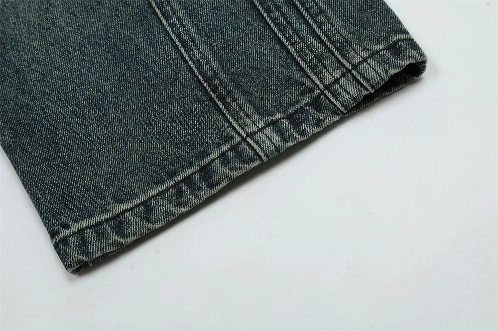 Title 6, Herren Loose Casual Jeans mit mehreren Taschen ...