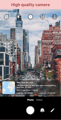 Screenshot GPS Location Camera - PinPoint